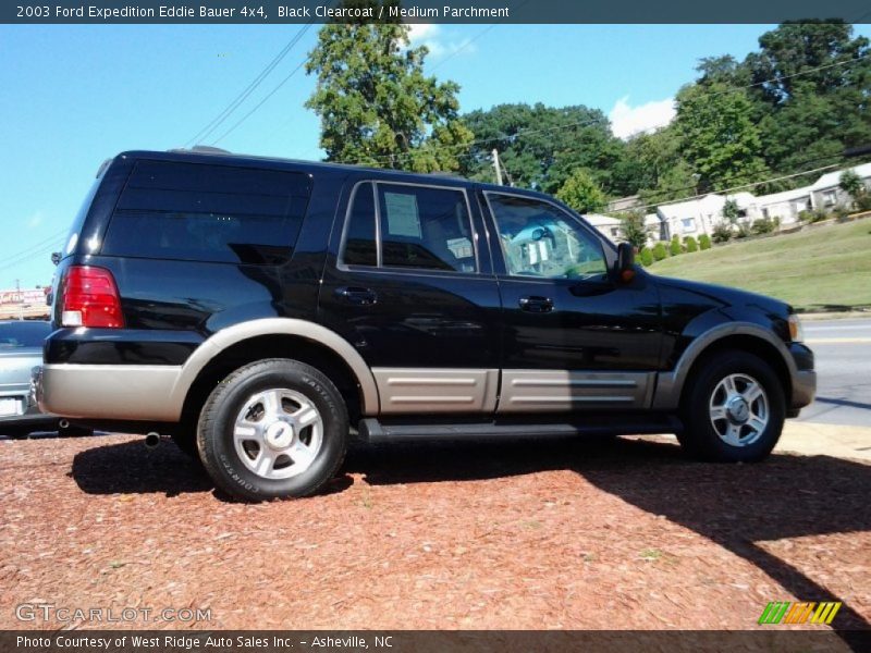 Black Clearcoat / Medium Parchment 2003 Ford Expedition Eddie Bauer 4x4