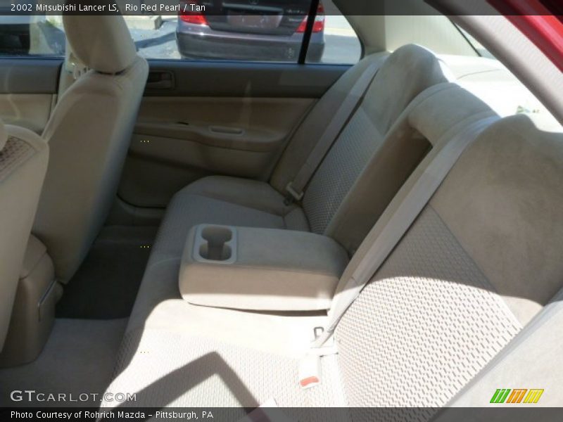 Rio Red Pearl / Tan 2002 Mitsubishi Lancer LS