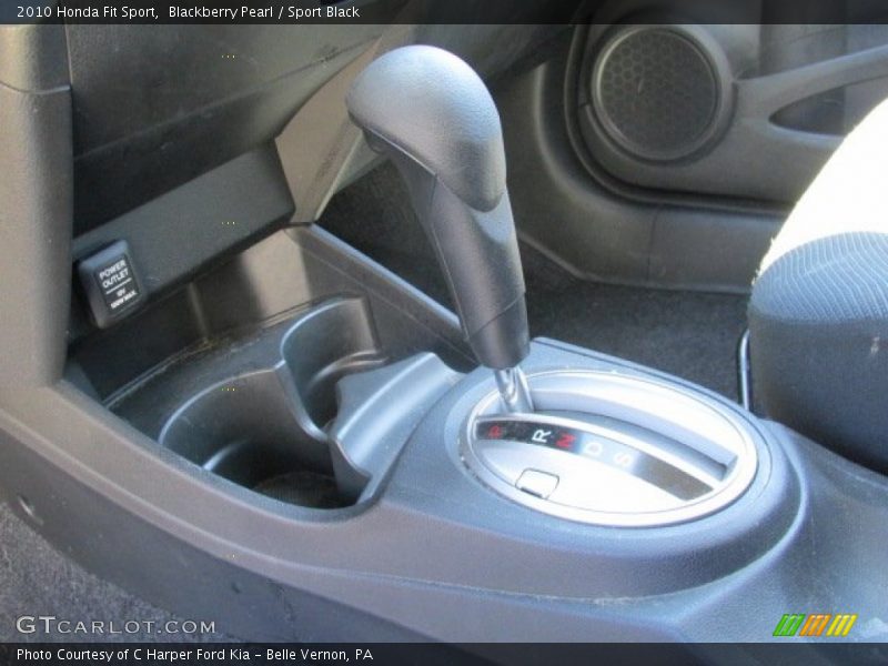 Blackberry Pearl / Sport Black 2010 Honda Fit Sport