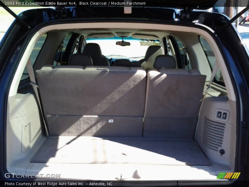 Black Clearcoat / Medium Parchment 2003 Ford Expedition Eddie Bauer 4x4
