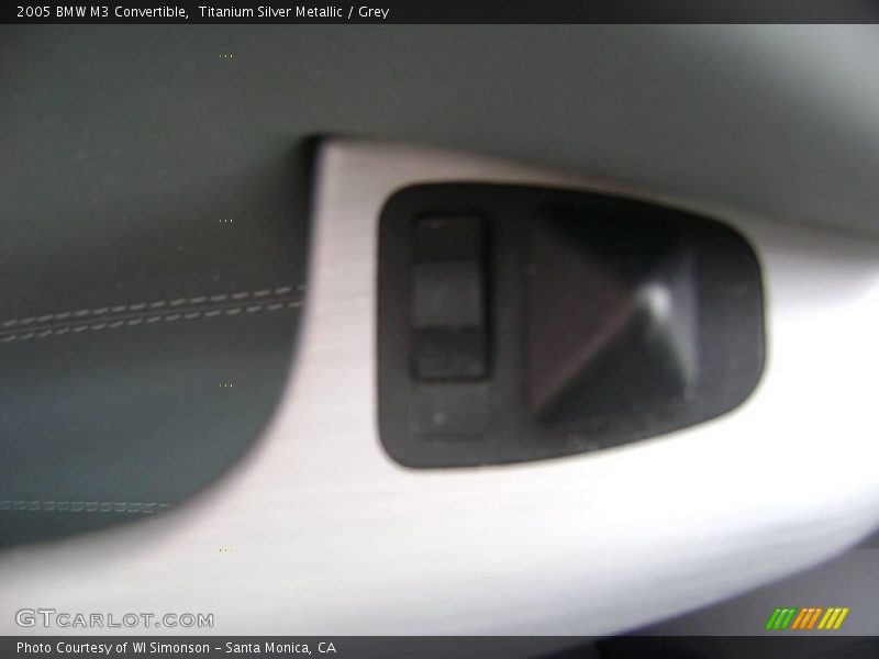 Titanium Silver Metallic / Grey 2005 BMW M3 Convertible