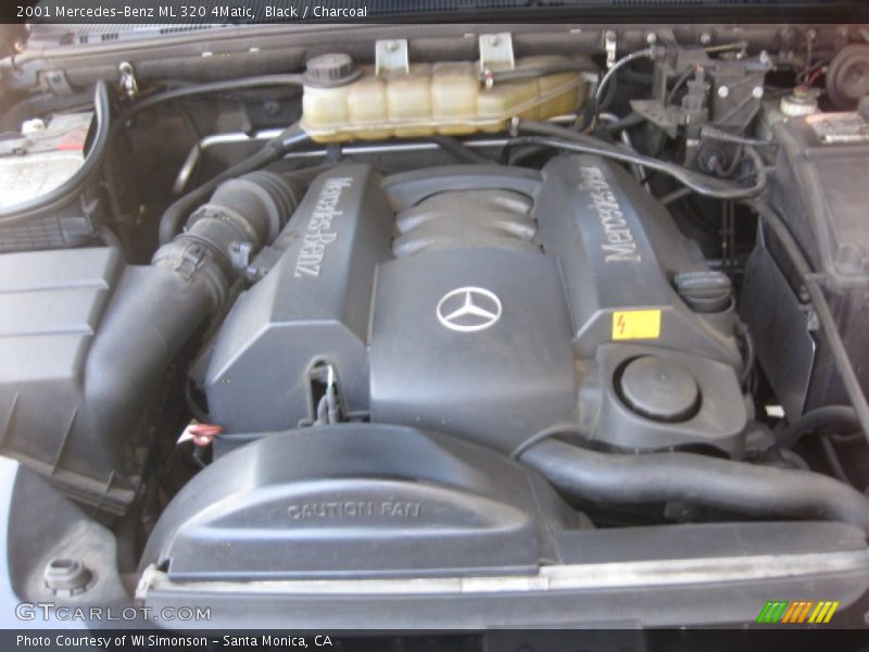 Black / Charcoal 2001 Mercedes-Benz ML 320 4Matic