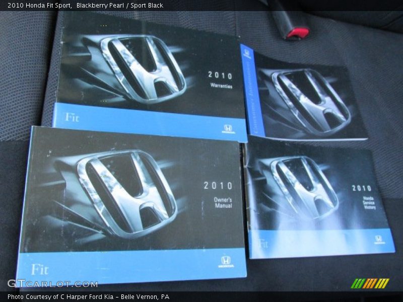 Blackberry Pearl / Sport Black 2010 Honda Fit Sport
