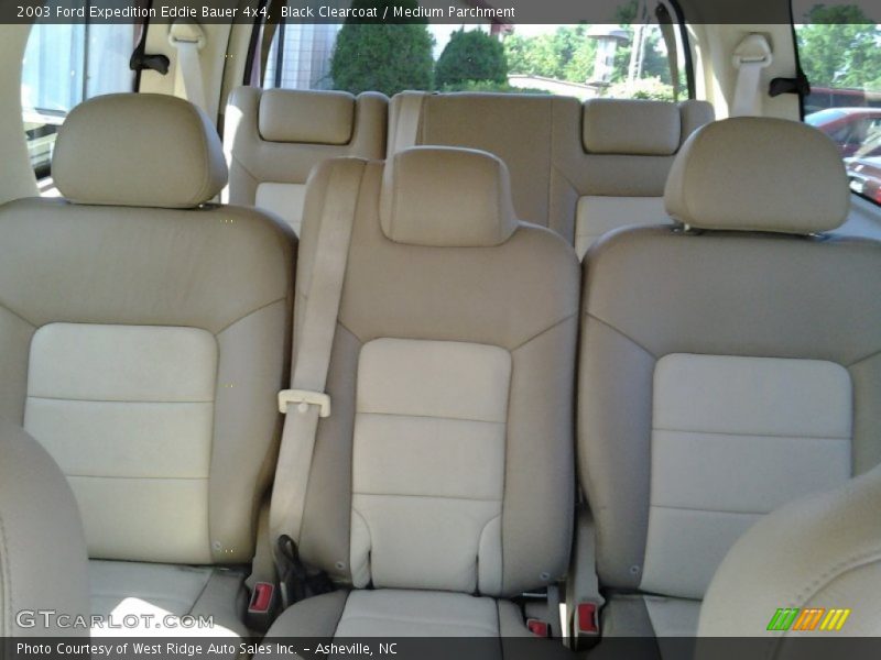 Black Clearcoat / Medium Parchment 2003 Ford Expedition Eddie Bauer 4x4