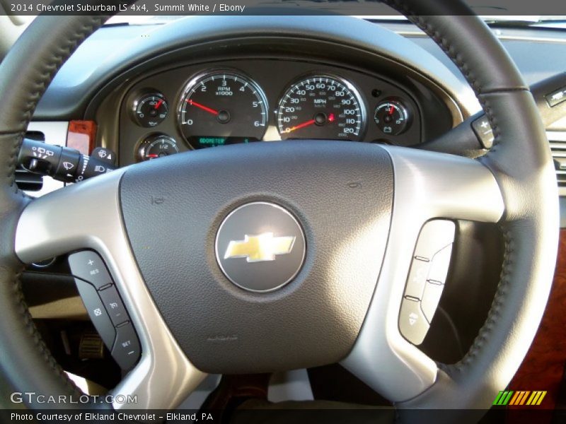 Summit White / Ebony 2014 Chevrolet Suburban LS 4x4