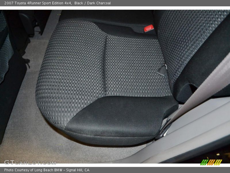 Black / Dark Charcoal 2007 Toyota 4Runner Sport Edition 4x4