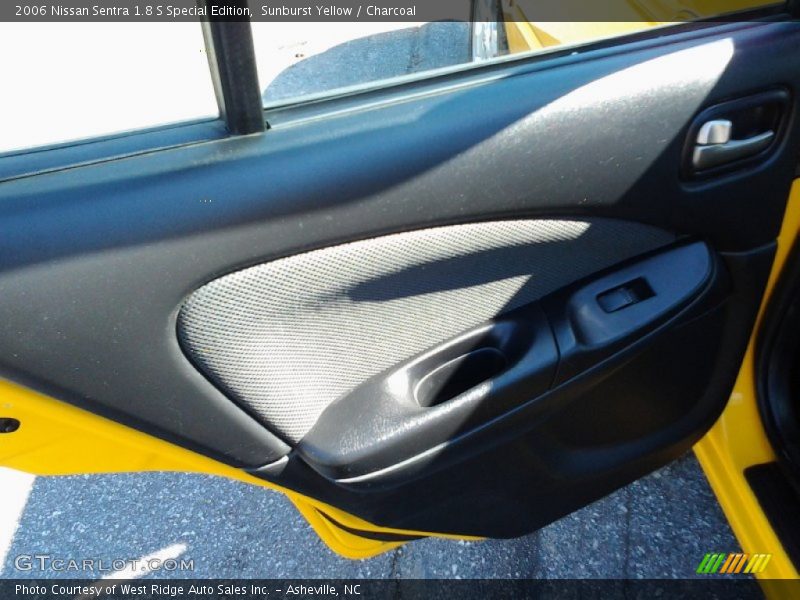 Sunburst Yellow / Charcoal 2006 Nissan Sentra 1.8 S Special Edition
