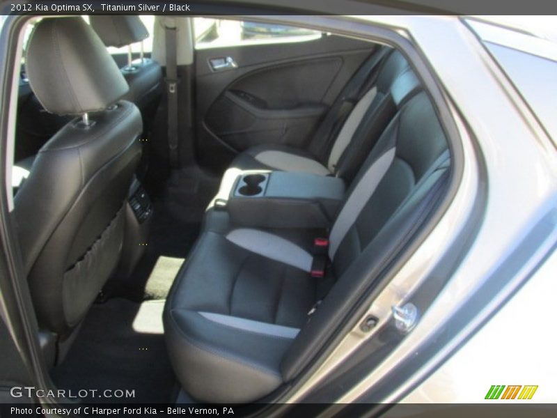 Titanium Silver / Black 2012 Kia Optima SX