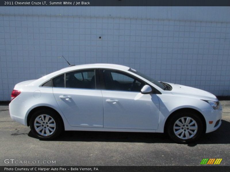 Summit White / Jet Black 2011 Chevrolet Cruze LT