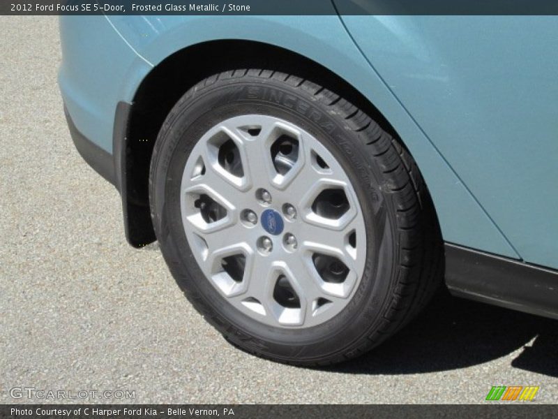 Frosted Glass Metallic / Stone 2012 Ford Focus SE 5-Door