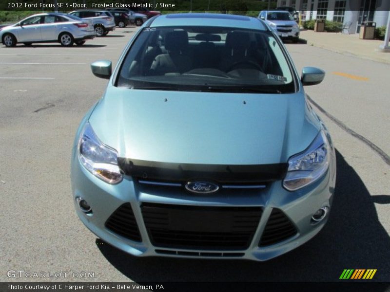 Frosted Glass Metallic / Stone 2012 Ford Focus SE 5-Door