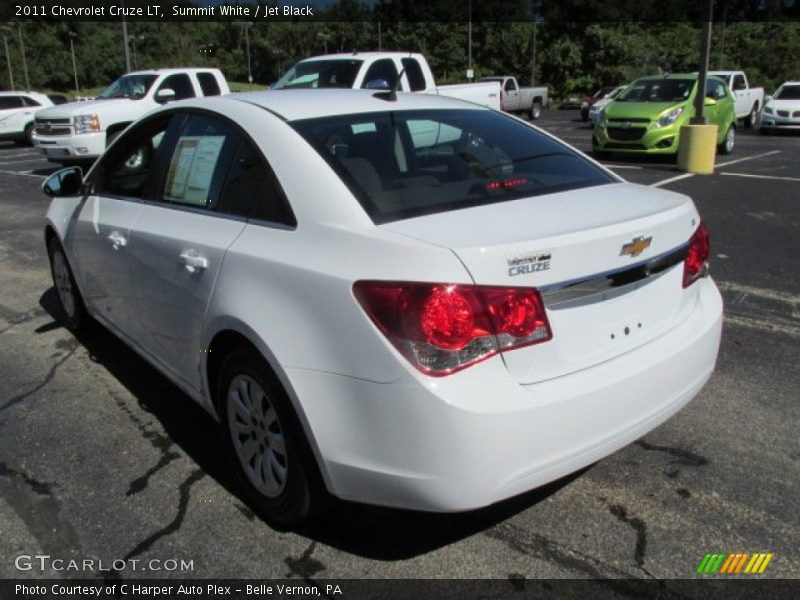 Summit White / Jet Black 2011 Chevrolet Cruze LT