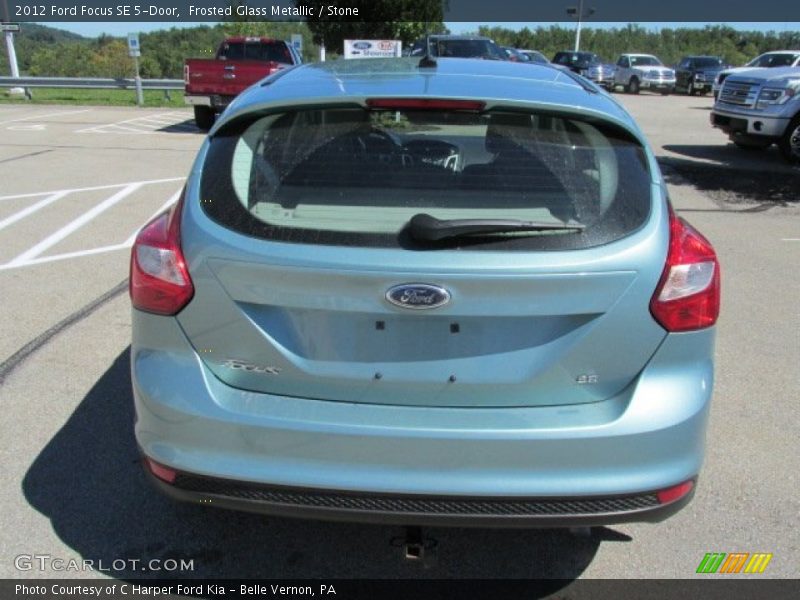Frosted Glass Metallic / Stone 2012 Ford Focus SE 5-Door