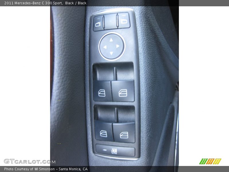 Black / Black 2011 Mercedes-Benz C 300 Sport