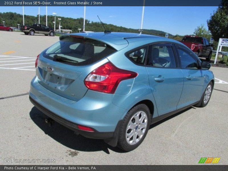 Frosted Glass Metallic / Stone 2012 Ford Focus SE 5-Door