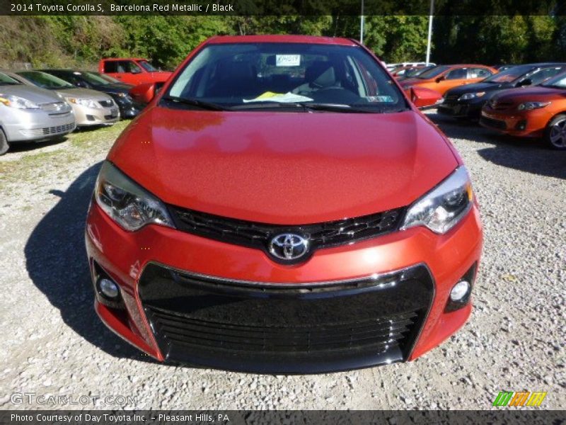  2014 Corolla S Barcelona Red Metallic