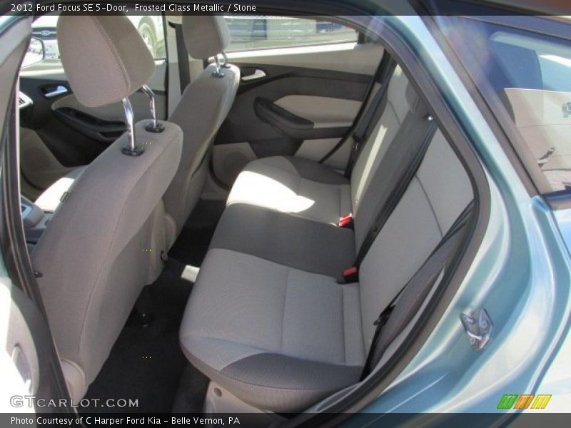 Frosted Glass Metallic / Stone 2012 Ford Focus SE 5-Door