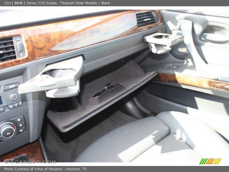 Titanium Silver Metallic / Black 2011 BMW 3 Series 335i Sedan