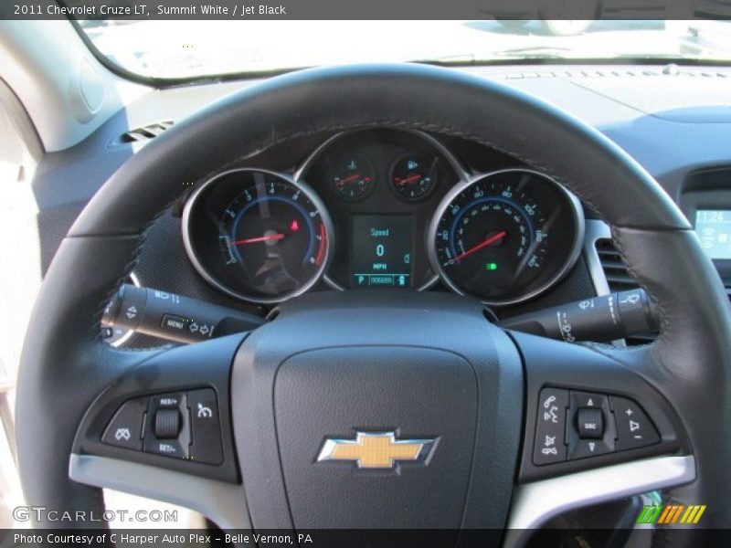 Summit White / Jet Black 2011 Chevrolet Cruze LT
