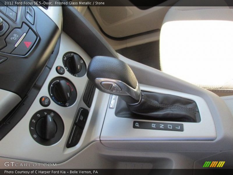 Frosted Glass Metallic / Stone 2012 Ford Focus SE 5-Door