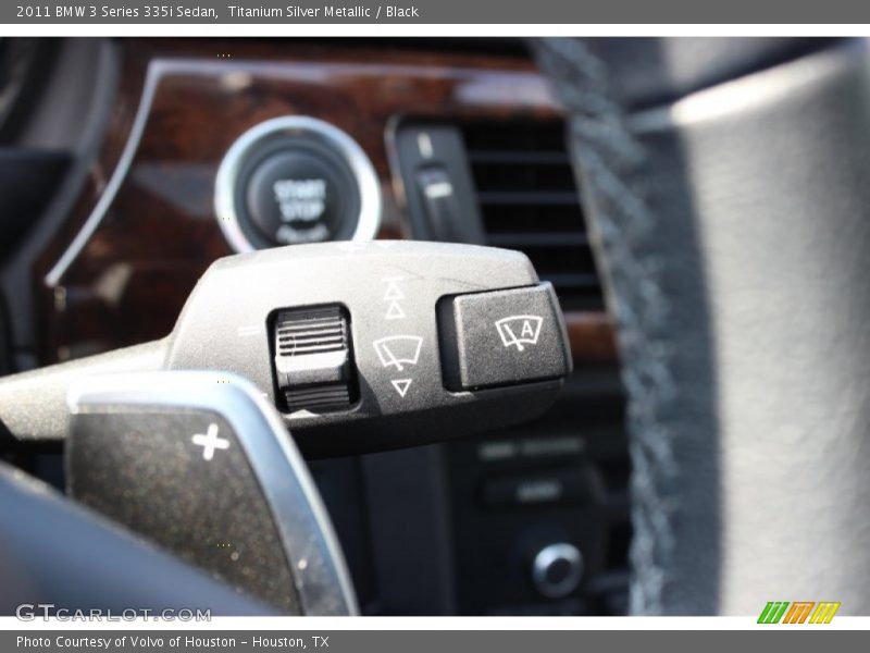 Titanium Silver Metallic / Black 2011 BMW 3 Series 335i Sedan