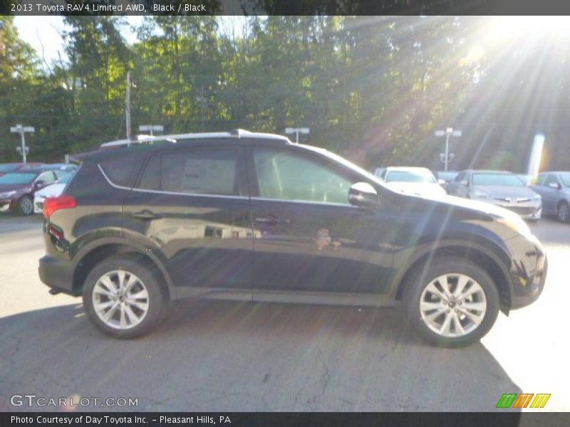 Black / Black 2013 Toyota RAV4 Limited AWD