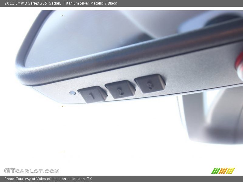 Titanium Silver Metallic / Black 2011 BMW 3 Series 335i Sedan