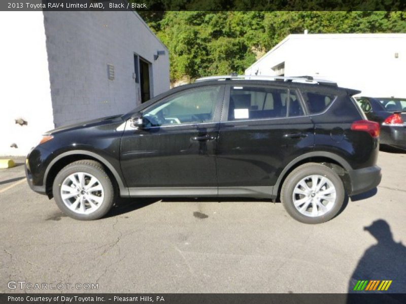 Black / Black 2013 Toyota RAV4 Limited AWD