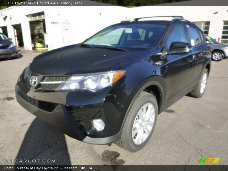 Black / Black 2013 Toyota RAV4 Limited AWD
