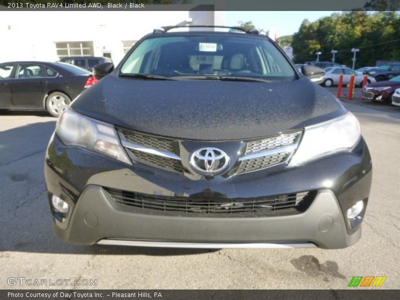 Black / Black 2013 Toyota RAV4 Limited AWD