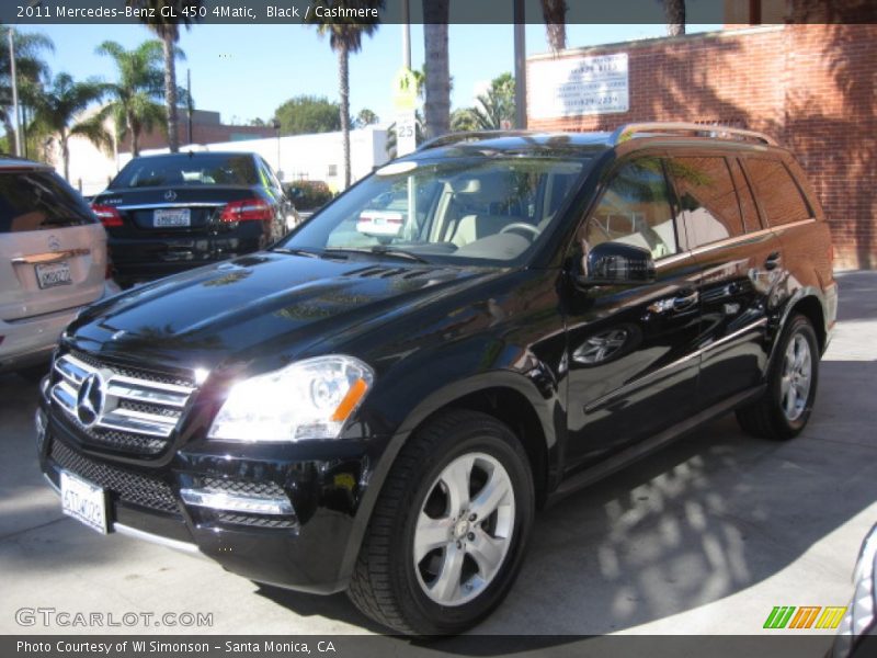 Black / Cashmere 2011 Mercedes-Benz GL 450 4Matic