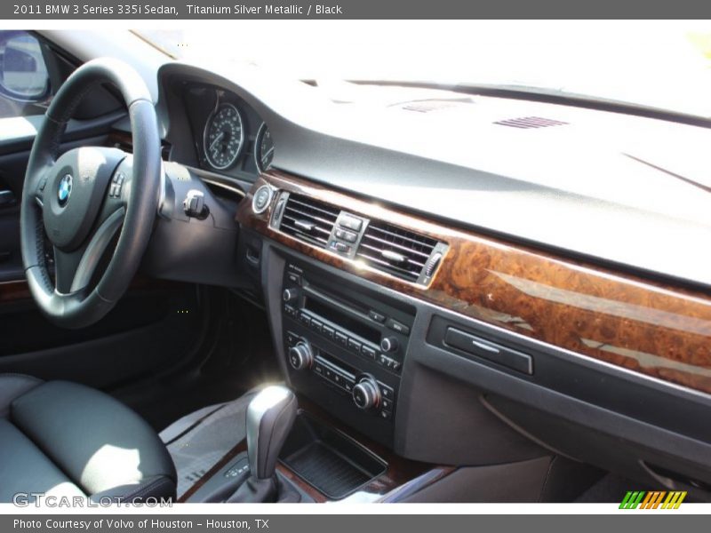 Titanium Silver Metallic / Black 2011 BMW 3 Series 335i Sedan