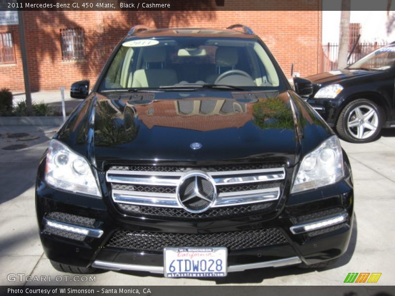 Black / Cashmere 2011 Mercedes-Benz GL 450 4Matic