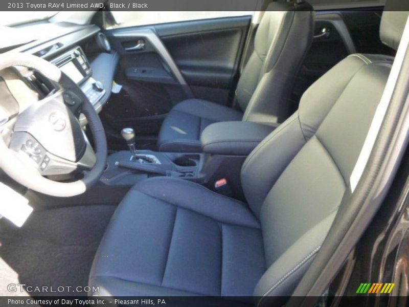 Black / Black 2013 Toyota RAV4 Limited AWD