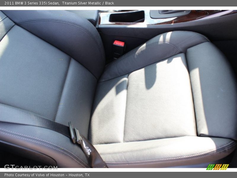 Titanium Silver Metallic / Black 2011 BMW 3 Series 335i Sedan