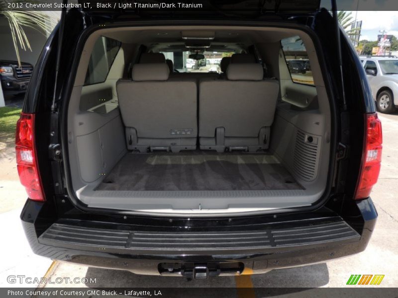 Black / Light Titanium/Dark Titanium 2012 Chevrolet Suburban LT