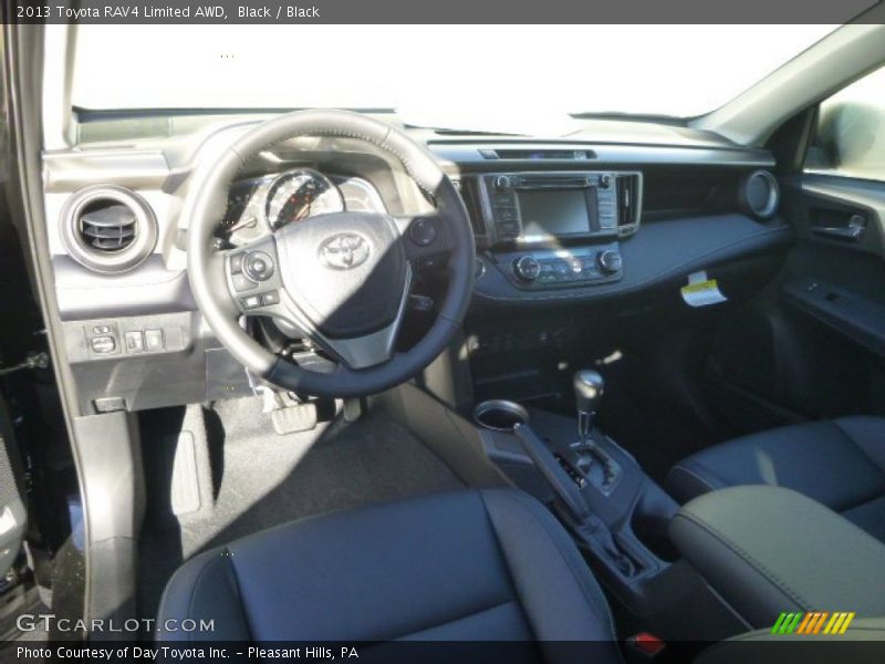Black / Black 2013 Toyota RAV4 Limited AWD