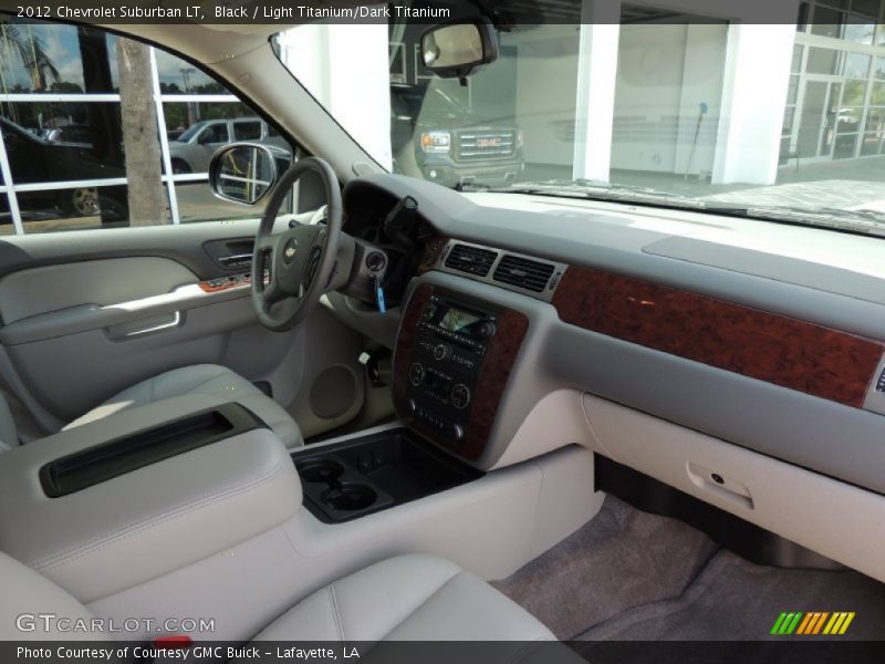 Black / Light Titanium/Dark Titanium 2012 Chevrolet Suburban LT