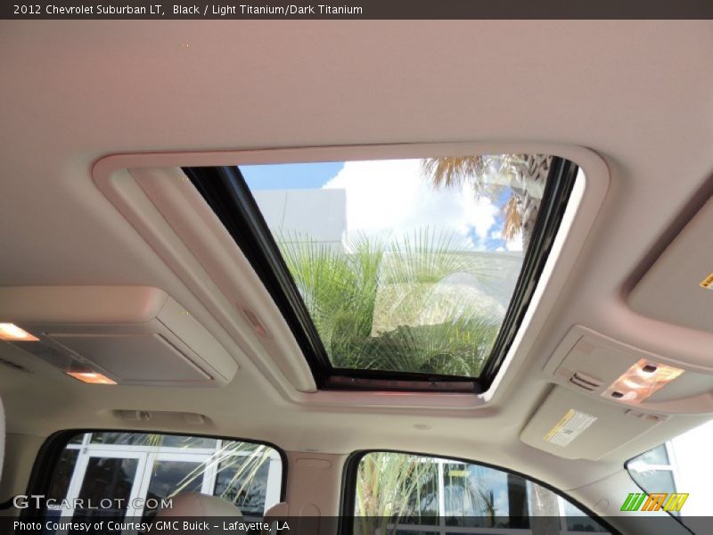 Black / Light Titanium/Dark Titanium 2012 Chevrolet Suburban LT