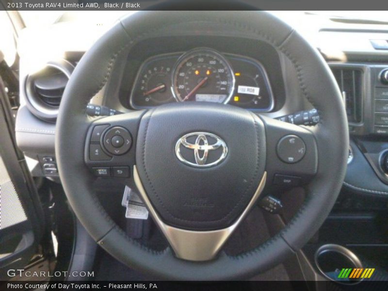 Black / Black 2013 Toyota RAV4 Limited AWD