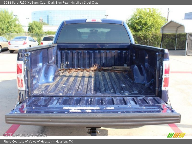 Dark Blue Pearl Metallic / Steel Gray 2011 Ford F150 XL SuperCab