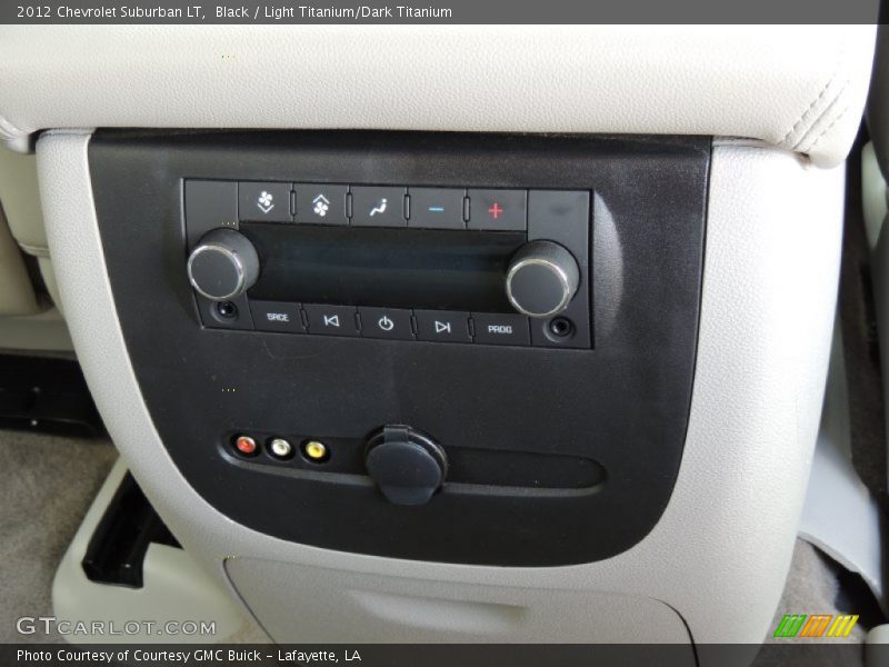 Black / Light Titanium/Dark Titanium 2012 Chevrolet Suburban LT