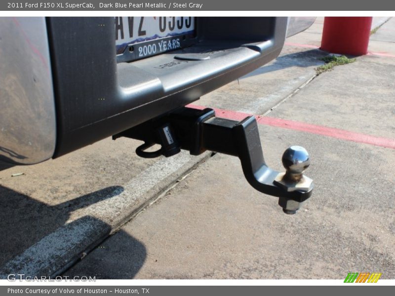 Dark Blue Pearl Metallic / Steel Gray 2011 Ford F150 XL SuperCab