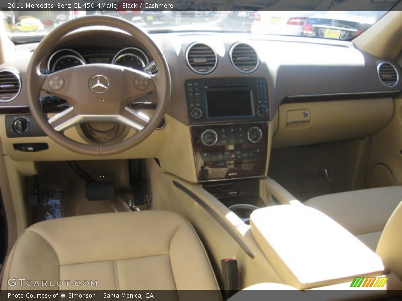 Black / Cashmere 2011 Mercedes-Benz GL 450 4Matic