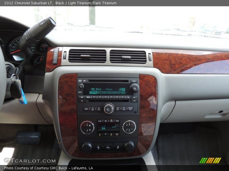 Black / Light Titanium/Dark Titanium 2012 Chevrolet Suburban LT