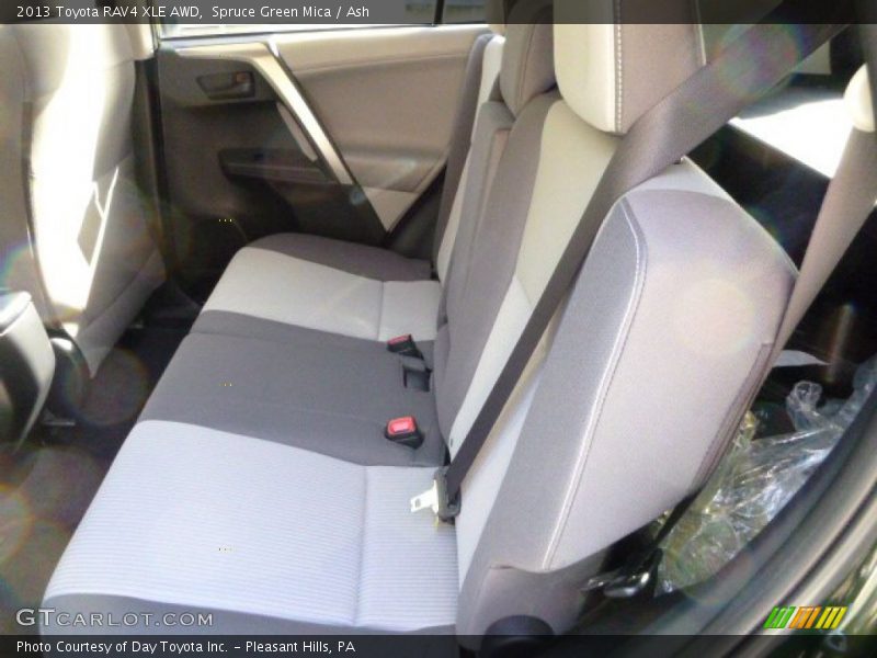 Spruce Green Mica / Ash 2013 Toyota RAV4 XLE AWD