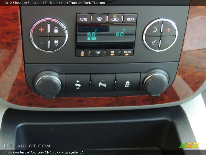 Black / Light Titanium/Dark Titanium 2012 Chevrolet Suburban LT