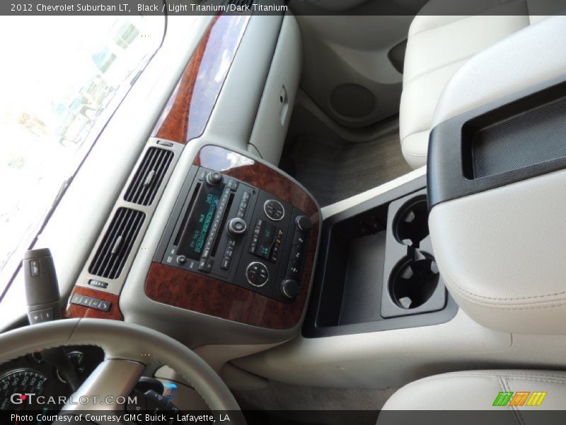 Black / Light Titanium/Dark Titanium 2012 Chevrolet Suburban LT