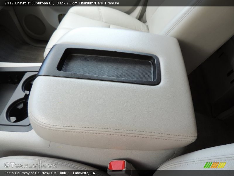 Black / Light Titanium/Dark Titanium 2012 Chevrolet Suburban LT
