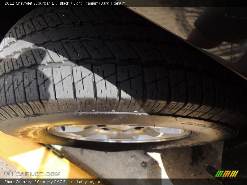 Black / Light Titanium/Dark Titanium 2012 Chevrolet Suburban LT